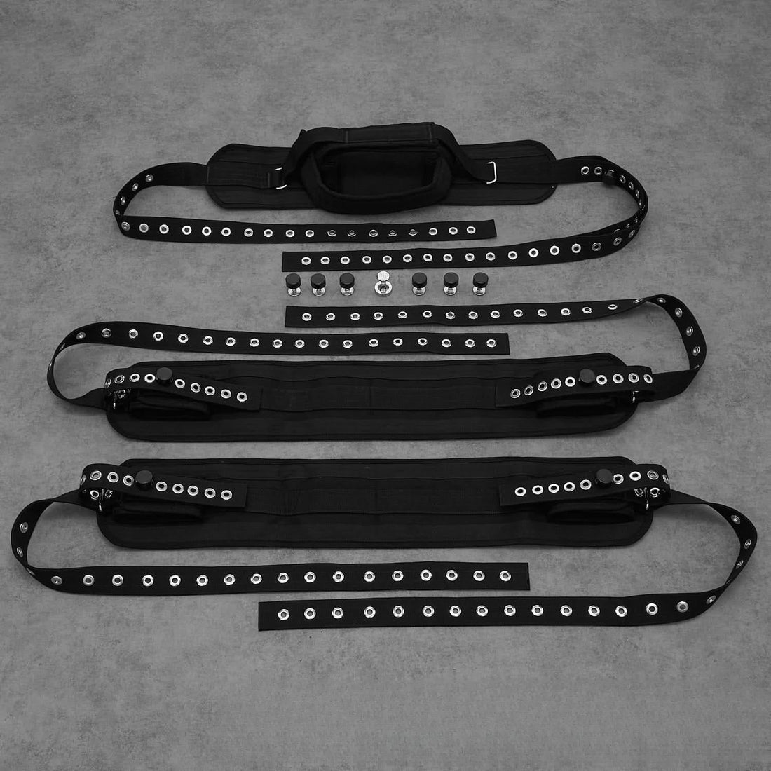 5-Point Bed Restraint Set Black