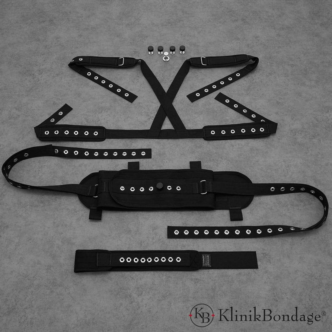 Waist Restraint Set – Black