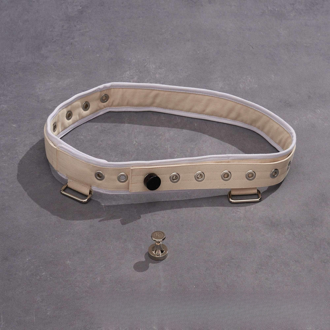 Bondagegürtel Weiß