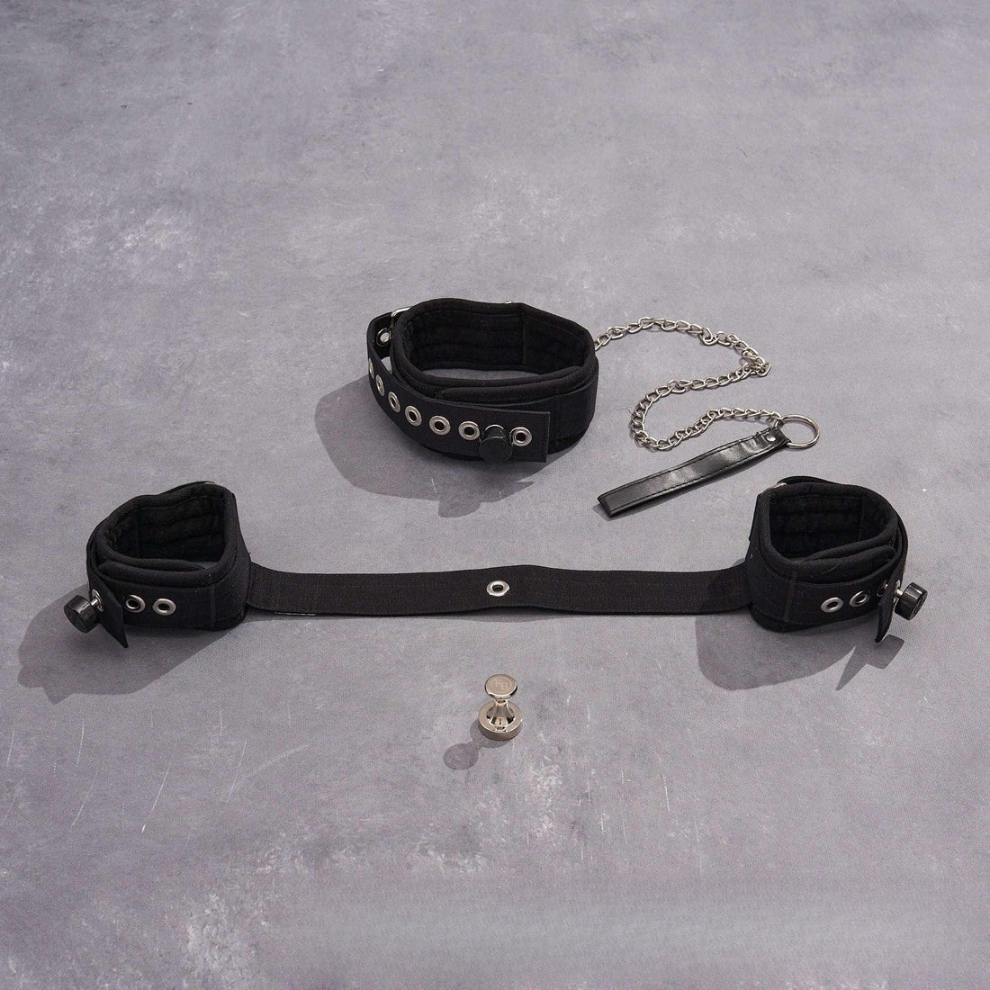 BDSM Yoke Pillory Set Black
