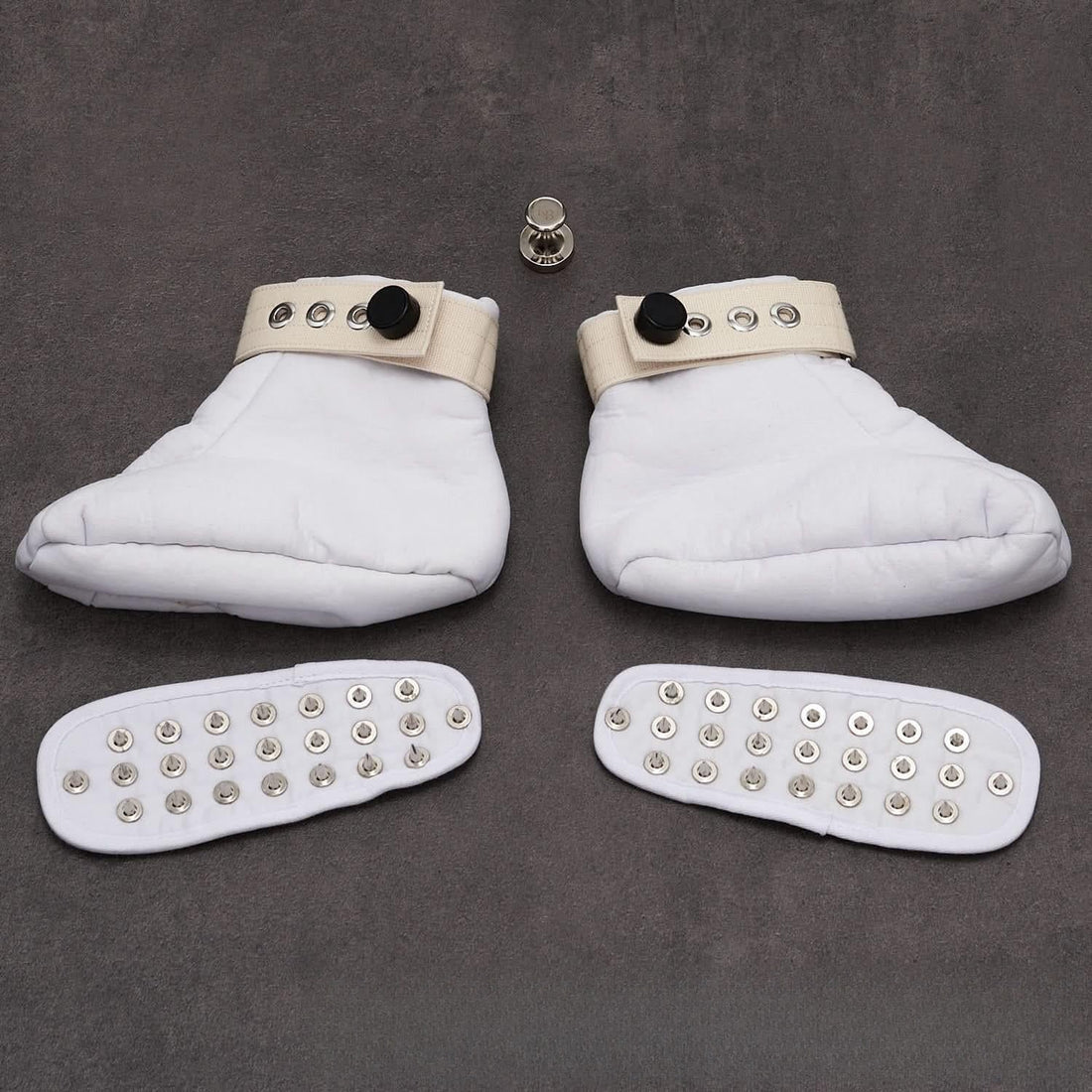 BDSM Krabbelschuhe Weiß
