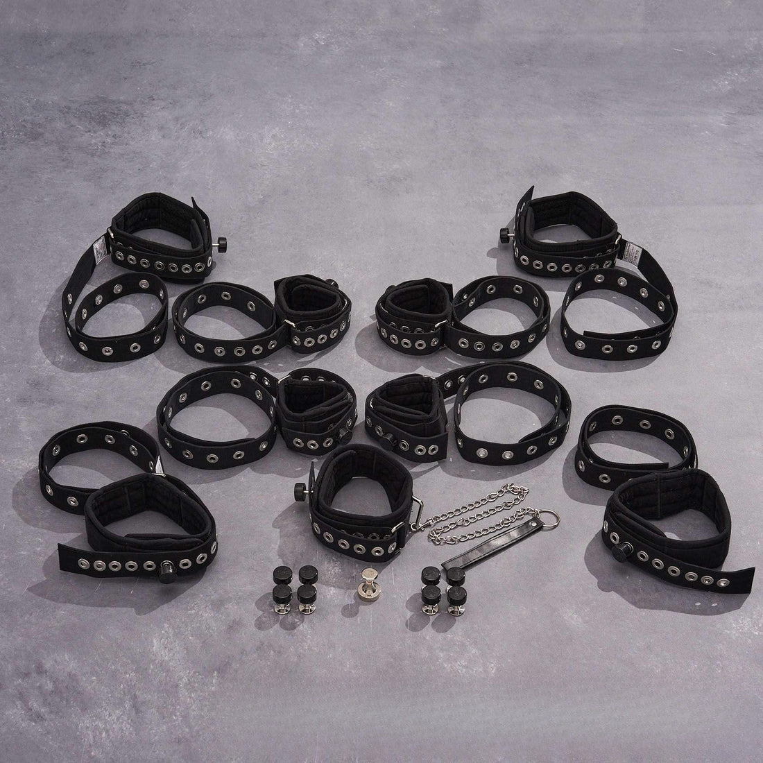 Bett-BDSM-Set Groß Schwarz