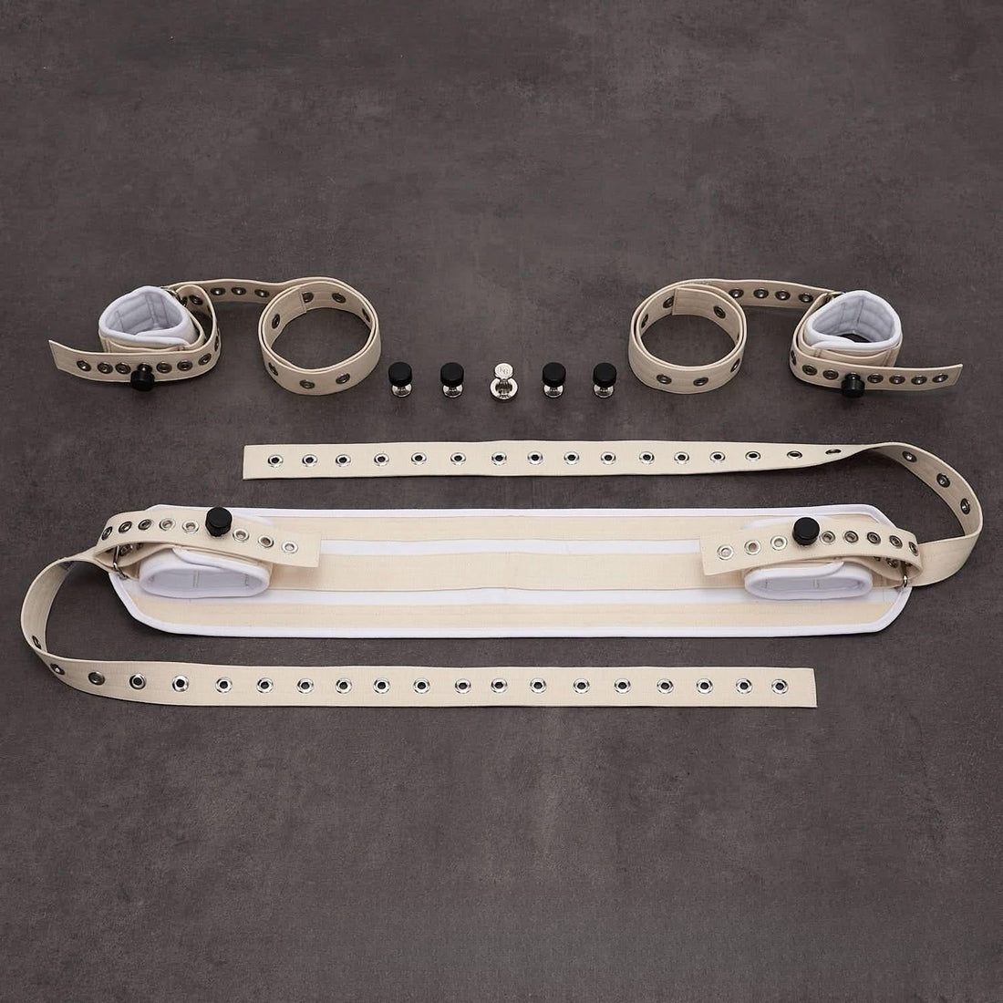 Kleines Bondage-Set weiß