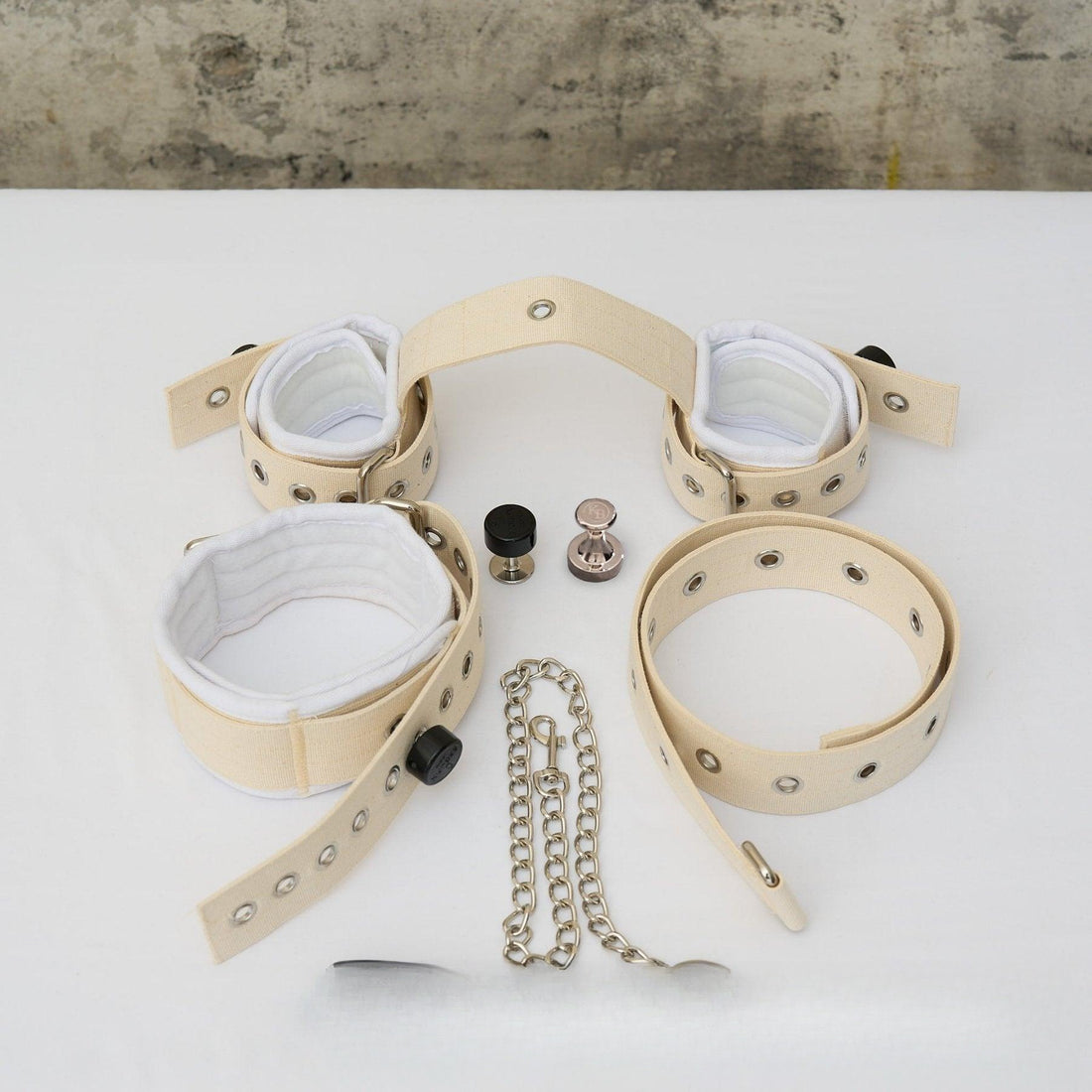 Bondage-Harness-Set Weiß