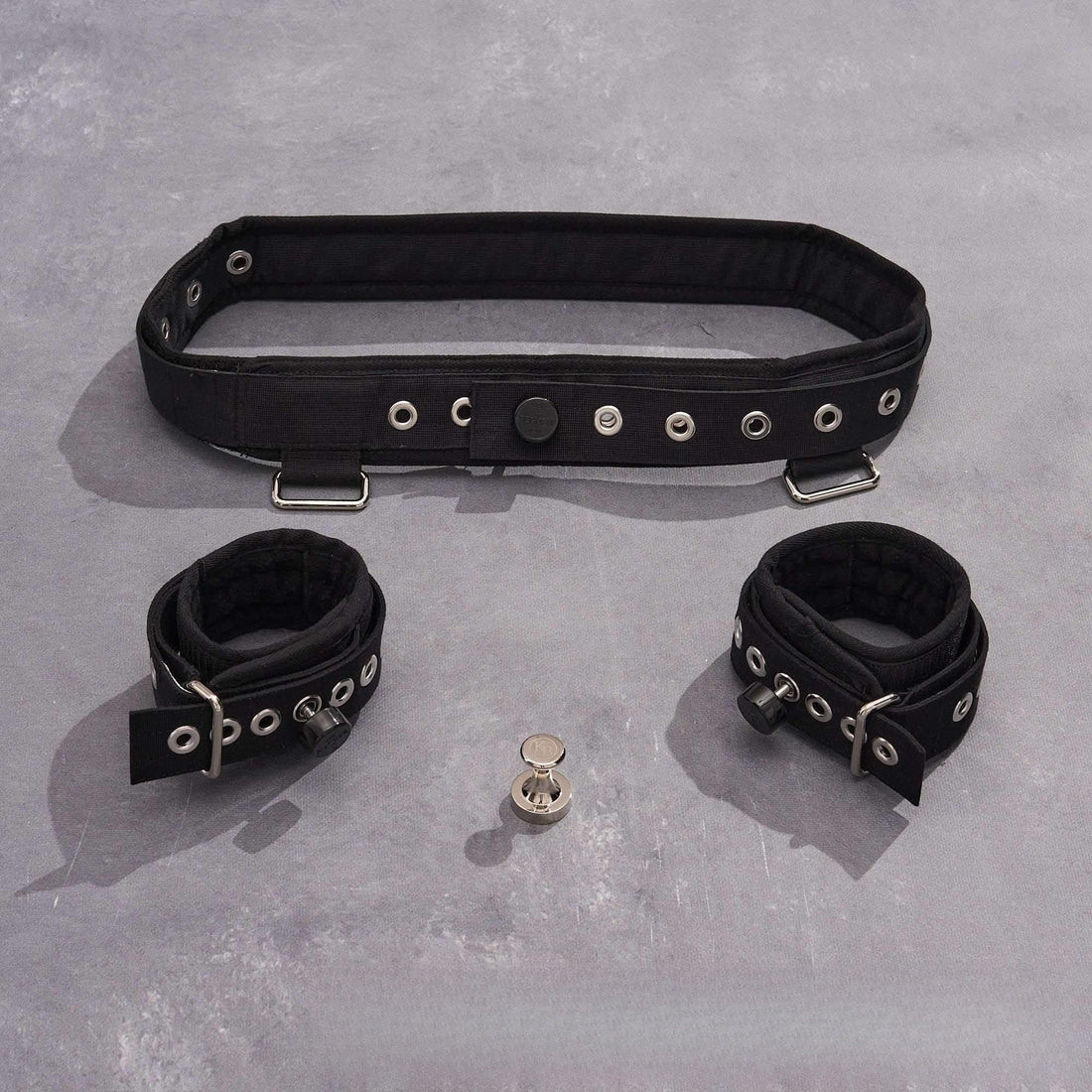 Handfesselgurt-Set Schwarz