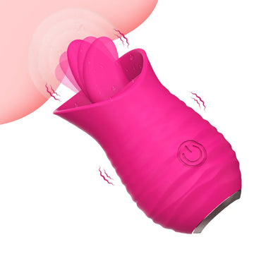 Massagegerät mit 10 Frequenzen, Zungenlecken, Oralsex, weiblicher Masturbator, Erwachsenenprodukte, Klitorisstimulator, Sexspielzeug für Paare