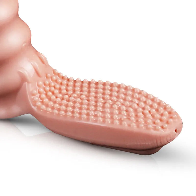 Massage Flexibler Dildo Finger Vibrator Vaginal Erotische Sexspielzeuge für Frauen Klitoris-Finger-Massagegerät G-Punkt Vibrator Erwachsenenprodukte