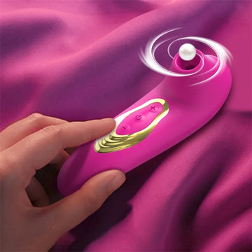 Leistungsstarker Saug-Vibrator Sexspielzeug für Frauen Klitoris-Sauger Vakuum-Stimulator Spielzeug Shop Waren Erwachsene 18 220317