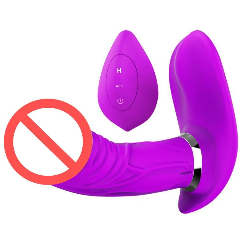 Schmetterlings-Vibrator mit USB-Funkfernbedienung für Frauen, Erotikspielzeug, schwingender Vibrator zur G-Punkt-Stimulation