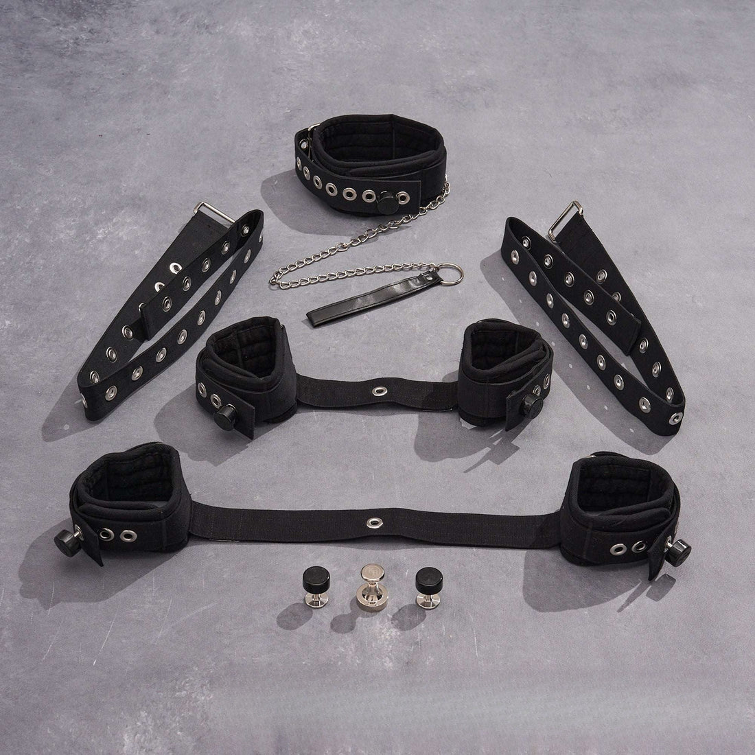 Shibari Bondage-Set Schwarz