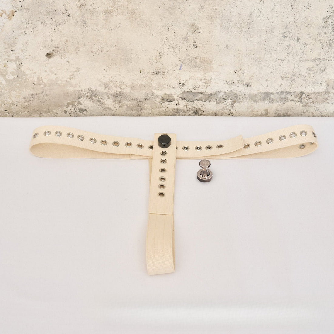 Windel-Bondage-Gurt – Weiß