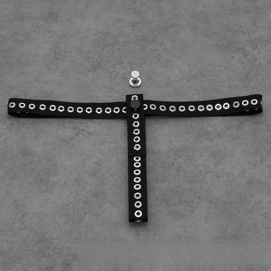 Windel-Bondage-Gurt – Schwarz